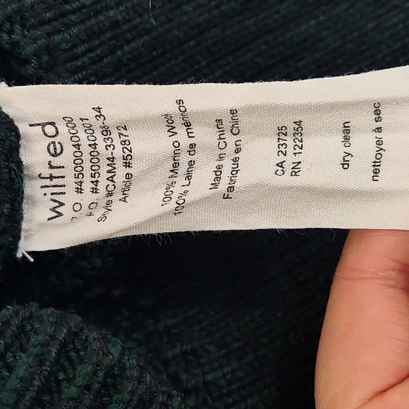 Aritzia Wilfred Serret Sweater - Picture 9 of 11